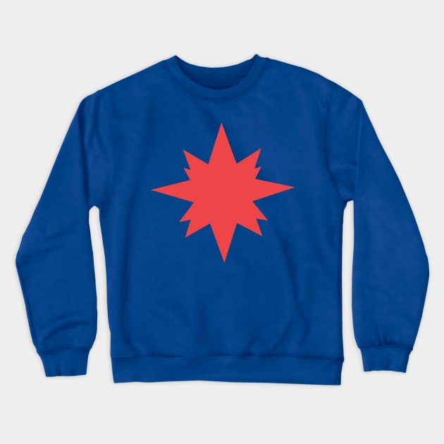 kree star Crewneck Sweatshirt by UnOfficialThreads